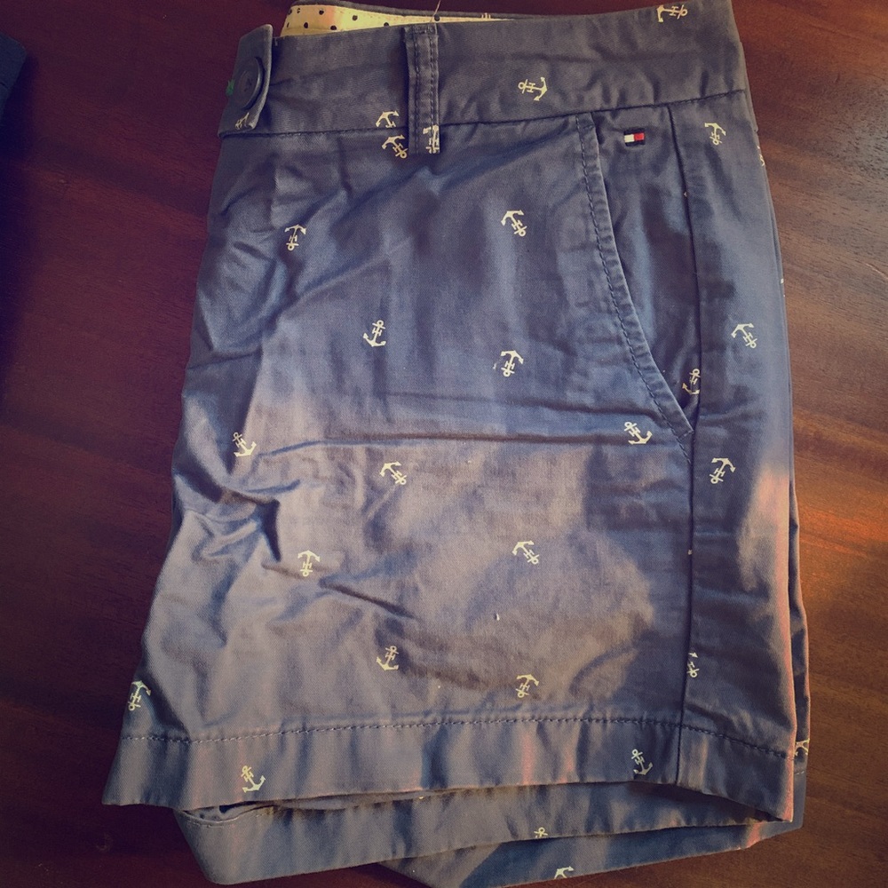 Anchor Print Shorts